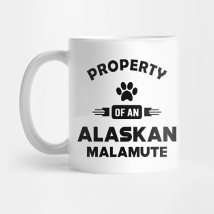 Alaskan Malamute - Property of an alaskan malamute Mug